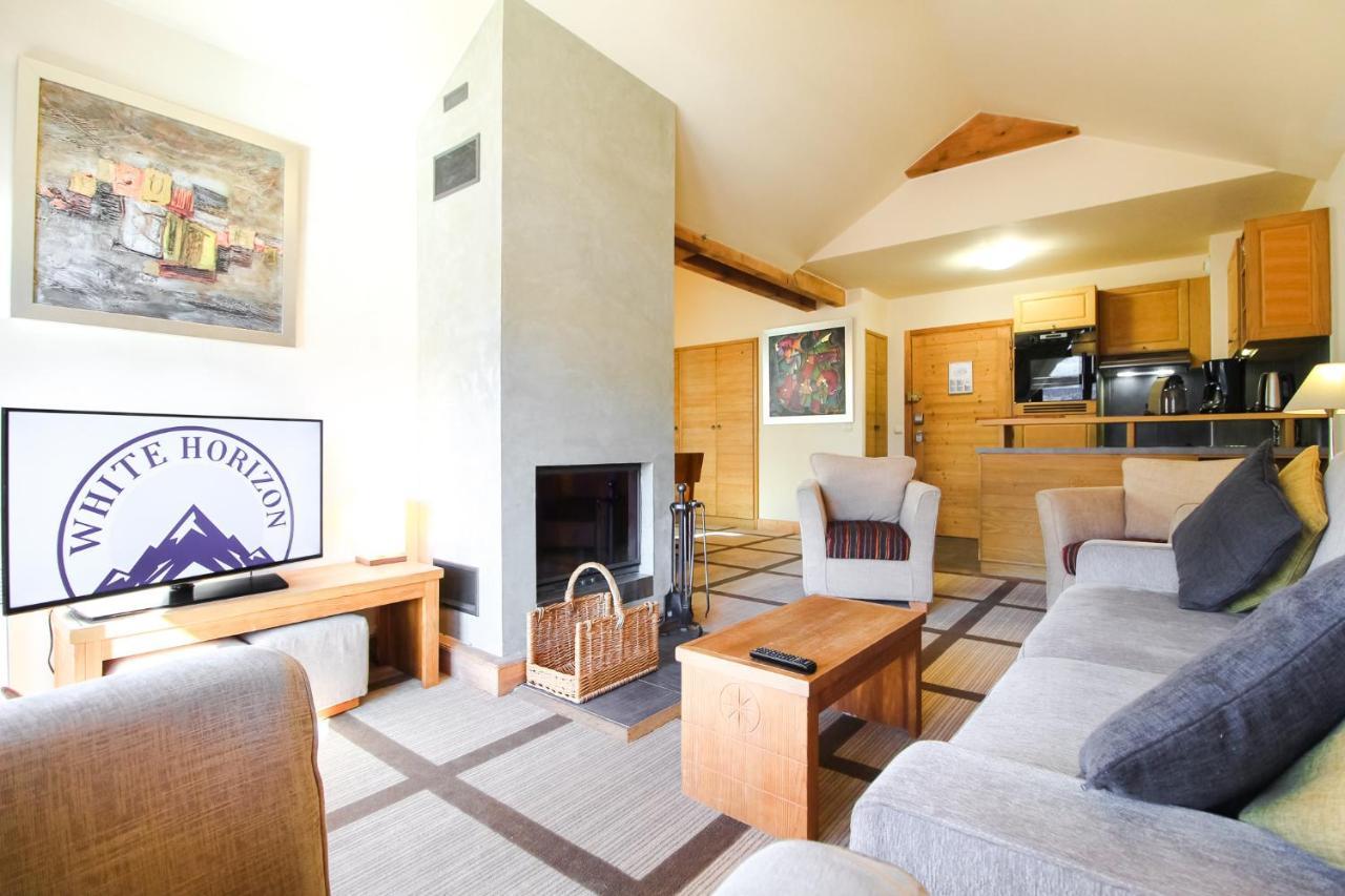 Exceptional 3 Bed Penthouse With Fireplace And Stunning Views Flaine Kültér fotó