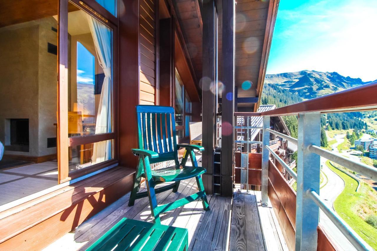 Exceptional 3 Bed Penthouse With Fireplace And Stunning Views Flaine Kültér fotó