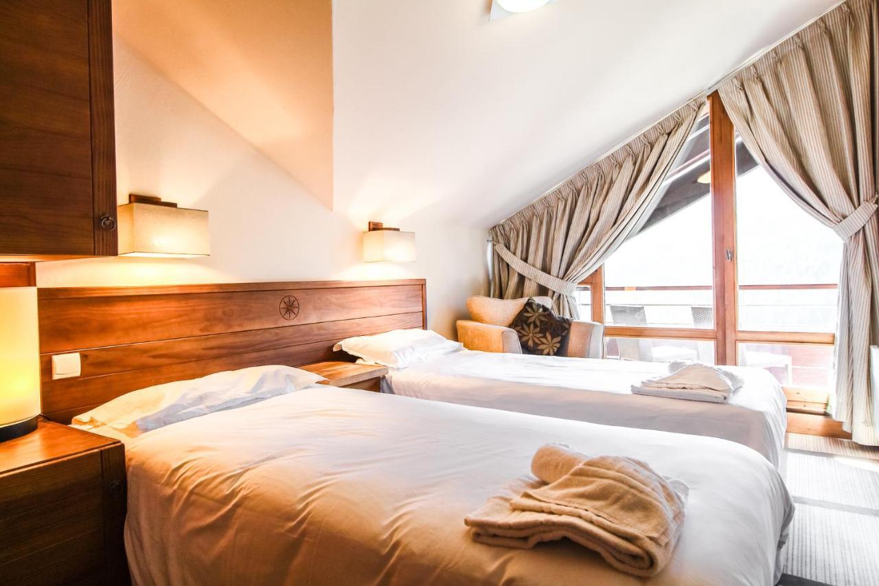 Exceptional 3 Bed Penthouse With Fireplace And Stunning Views Flaine Kültér fotó