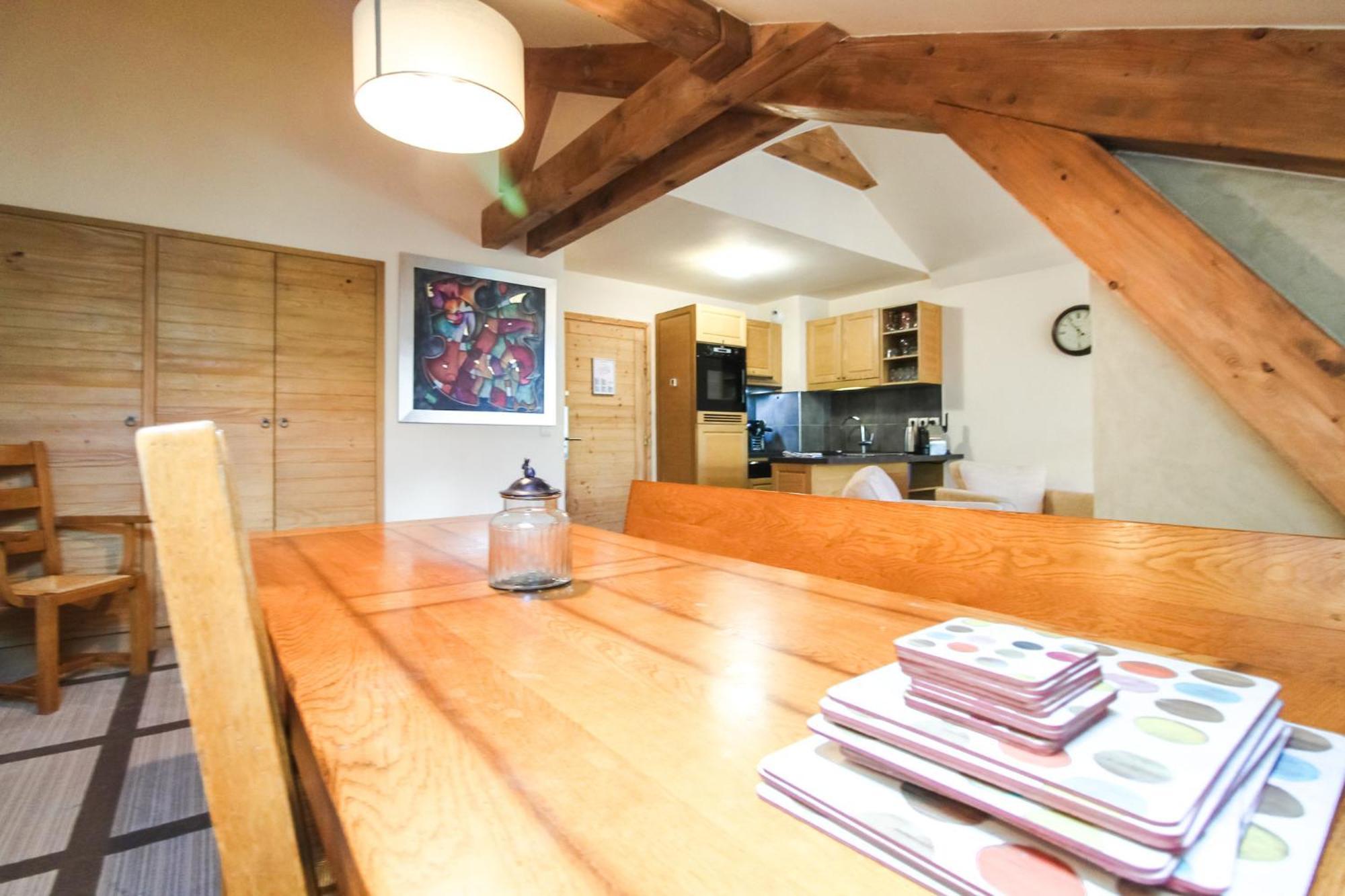 Exceptional 3 Bed Penthouse With Fireplace And Stunning Views Flaine Kültér fotó