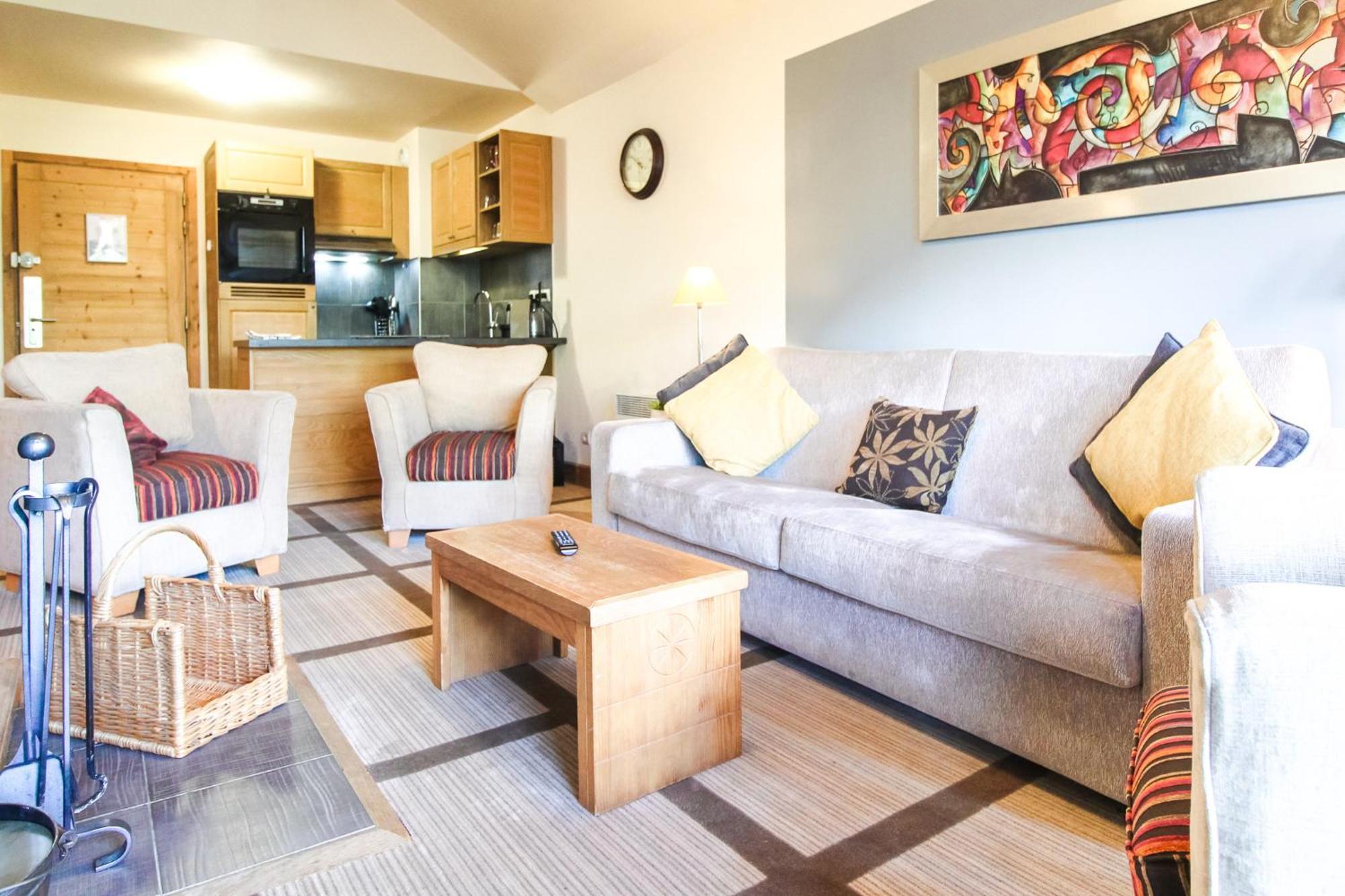 Exceptional 3 Bed Penthouse With Fireplace And Stunning Views Flaine Kültér fotó