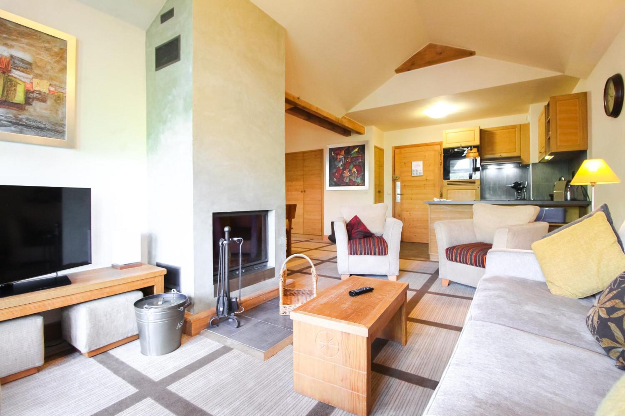 Exceptional 3 Bed Penthouse With Fireplace And Stunning Views Flaine Kültér fotó