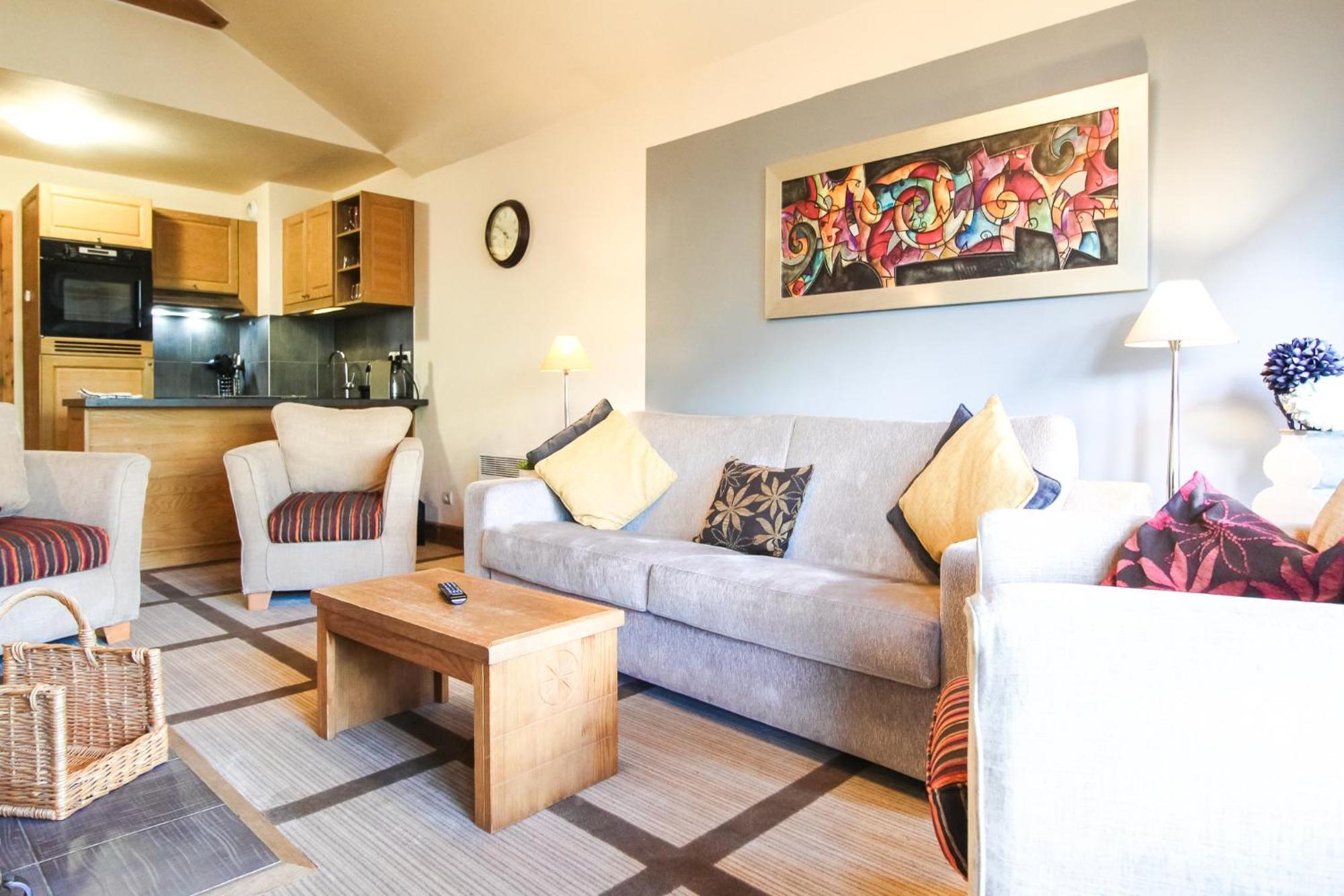 Exceptional 3 Bed Penthouse With Fireplace And Stunning Views Flaine Kültér fotó