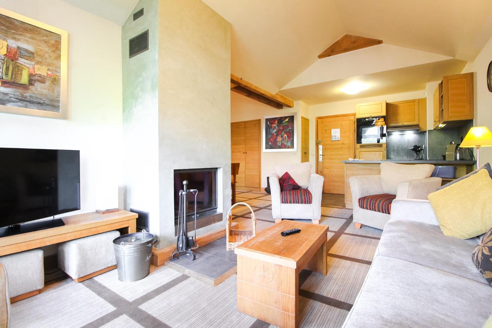 Exceptional 3 Bed Penthouse With Fireplace And Stunning Views Flaine Kültér fotó