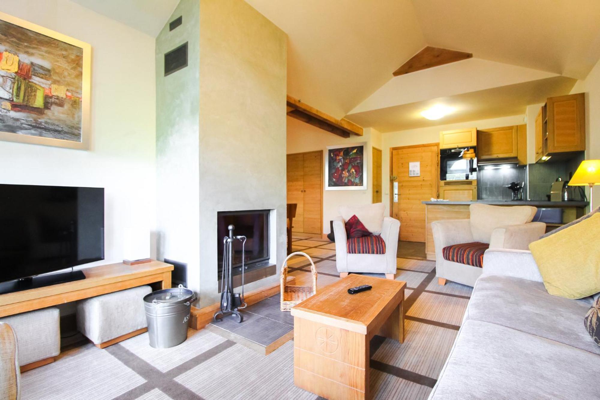 Exceptional 3 Bed Penthouse With Fireplace And Stunning Views Flaine Kültér fotó