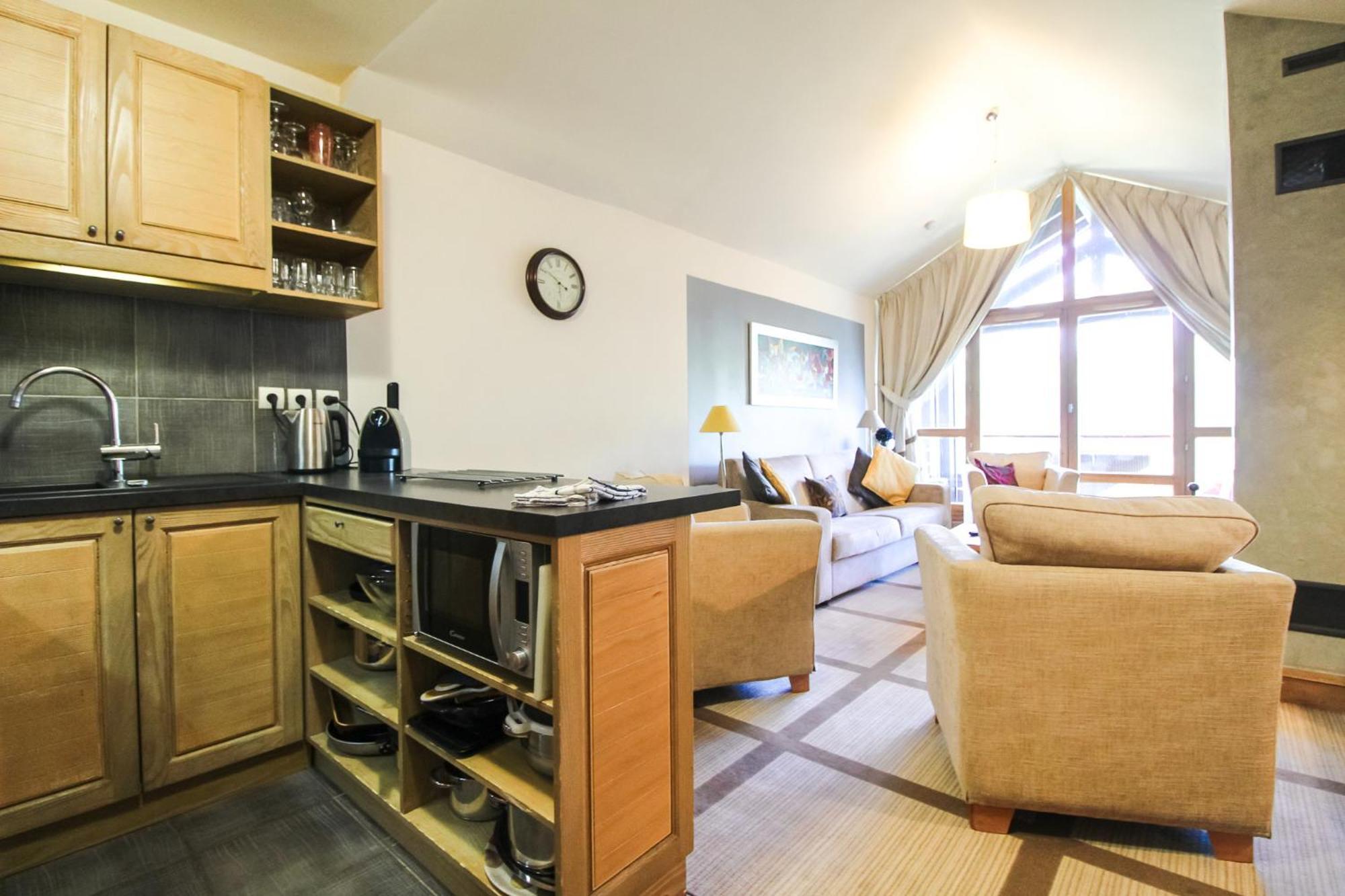 Exceptional 3 Bed Penthouse With Fireplace And Stunning Views Flaine Kültér fotó