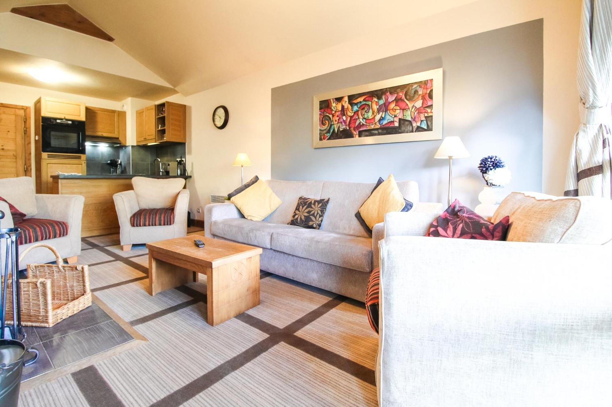 Exceptional 3 Bed Penthouse With Fireplace And Stunning Views Flaine Kültér fotó