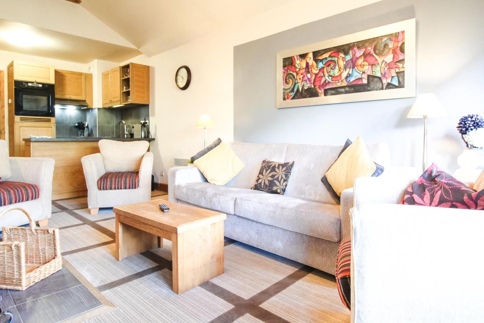 Exceptional 3 Bed Penthouse With Fireplace And Stunning Views Flaine Kültér fotó